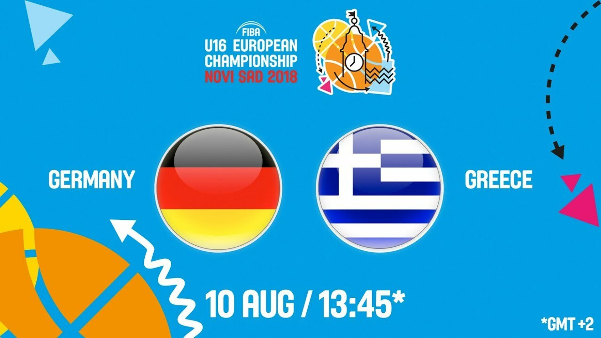 Live TV: Ελλάδα-Γερμανία στην πρεμιέρα του Eurobasket U16 στο Νόβι Σαντ