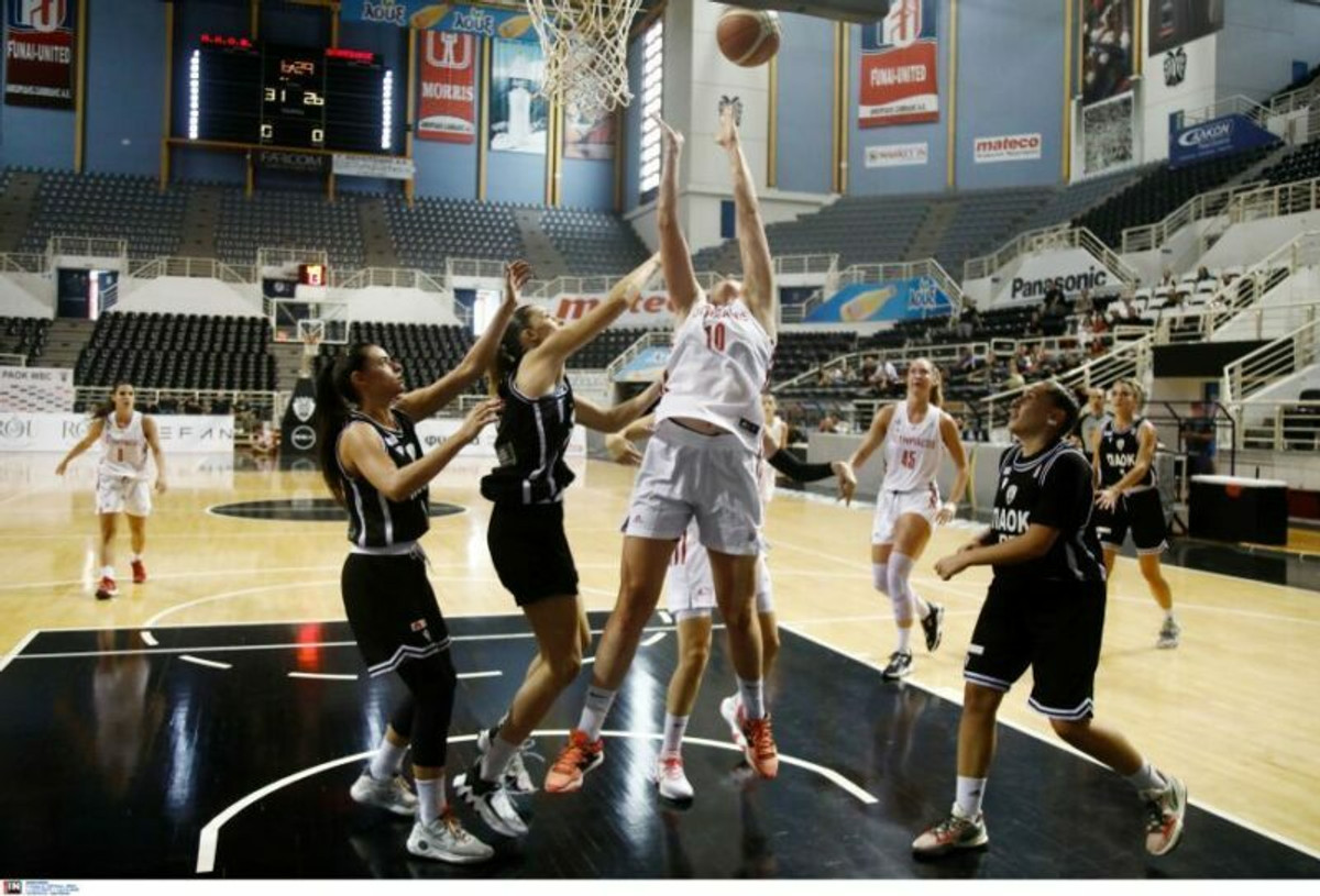 Κύπελλο Γυναικών: Ο Ολυμπιακός 73-64 τον ΠΑΟΚ, παίζει στους &quot;8&quot; με τον νικητή του Παναθηναϊκός-Εύνικος (gallery)