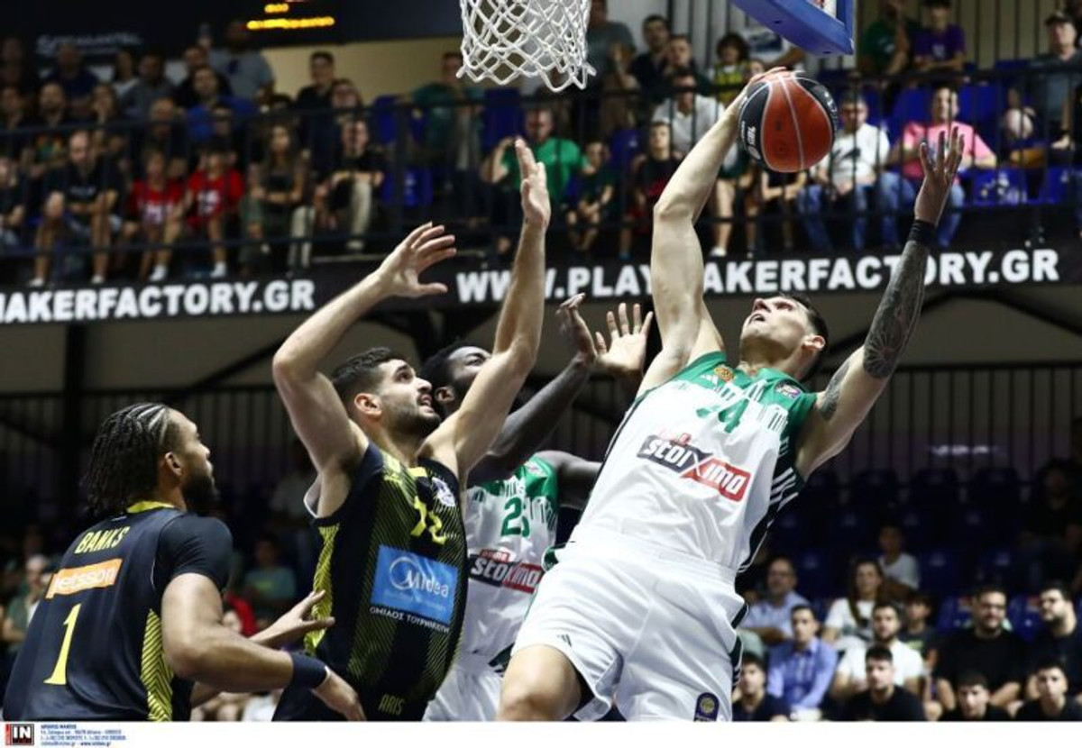 Live Streaming: Παναθηναϊκός-Άρης 81-68 (τελικό)