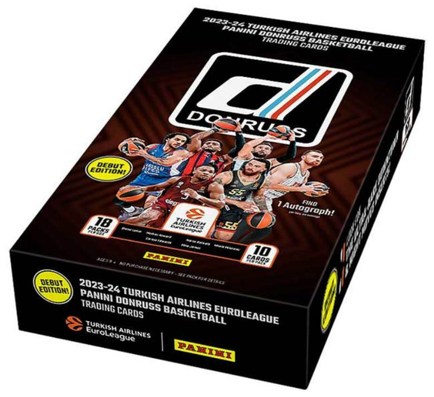 Panini Donruss EuroLeague Hobby Box: Κερδίστε ένα σφραγισμένο κουτί με το τεύχος Ιουλίου (pic)