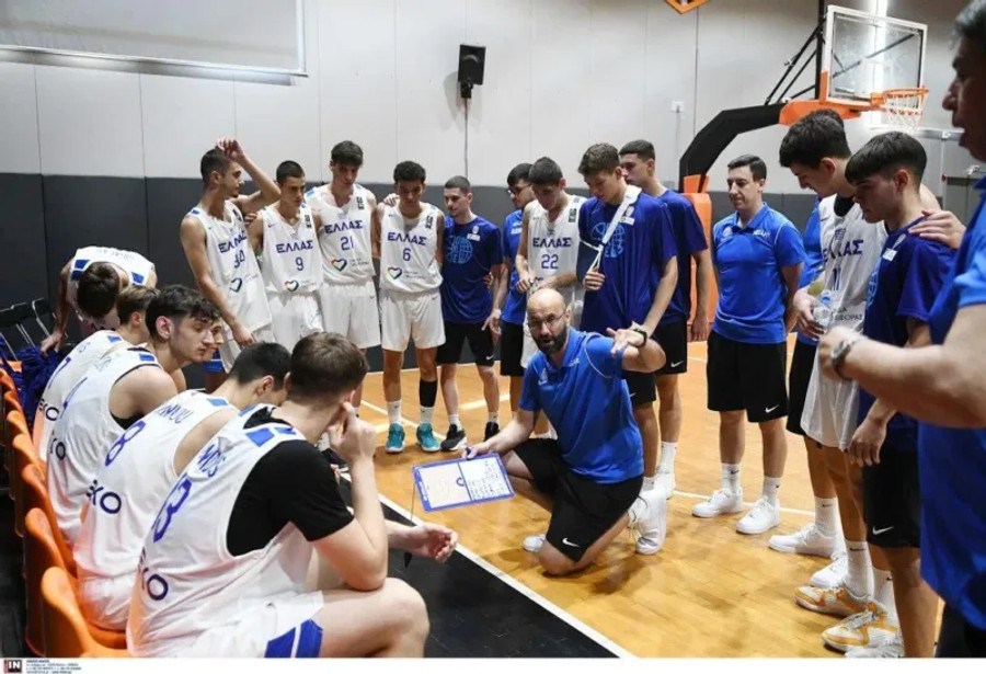 Εθνική Παίδων: Με Τσεχία στο διεθνές τουρνουά της Ιταλίας (19:00, live stream)