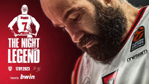 Ολυμπιακός: Στις 20:00 το &quot;τζάμπολ&quot; της γιορτής για τον Σπανούλη