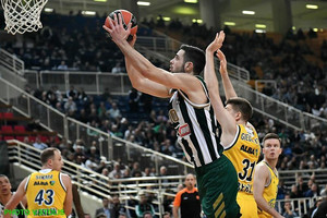 Με Παπαπέτρου και Βαζέχα η παρακάμερα του Παναθηναϊκός-Άλμπα 105-106 (vid)