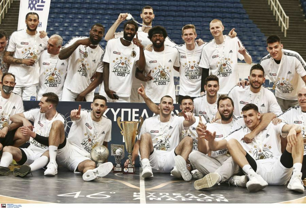 Τελικός Κυπέλλου: Οι απονομές σε Παναθηναϊκό και Προμηθέα (vids & pics)