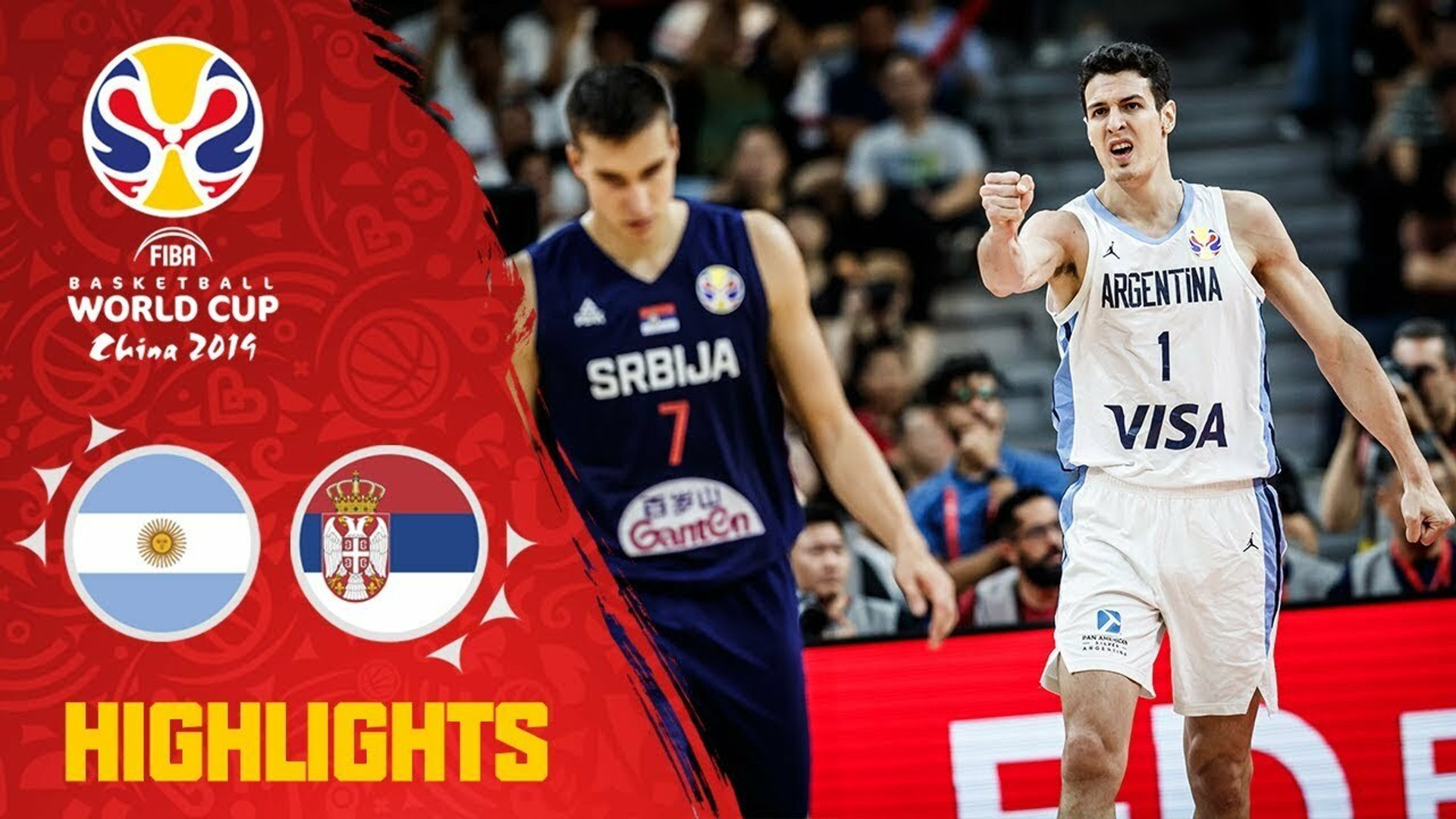 Αργεντινή-Σερβία 97-87: Με μεγάλη καθυστέρηση τα επίσημα highlights της FIBA (video)