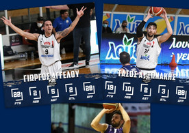 Α2 Ανδρών: MVP οι Αγγέλου, Αντωνάκης, Κόκκαλης