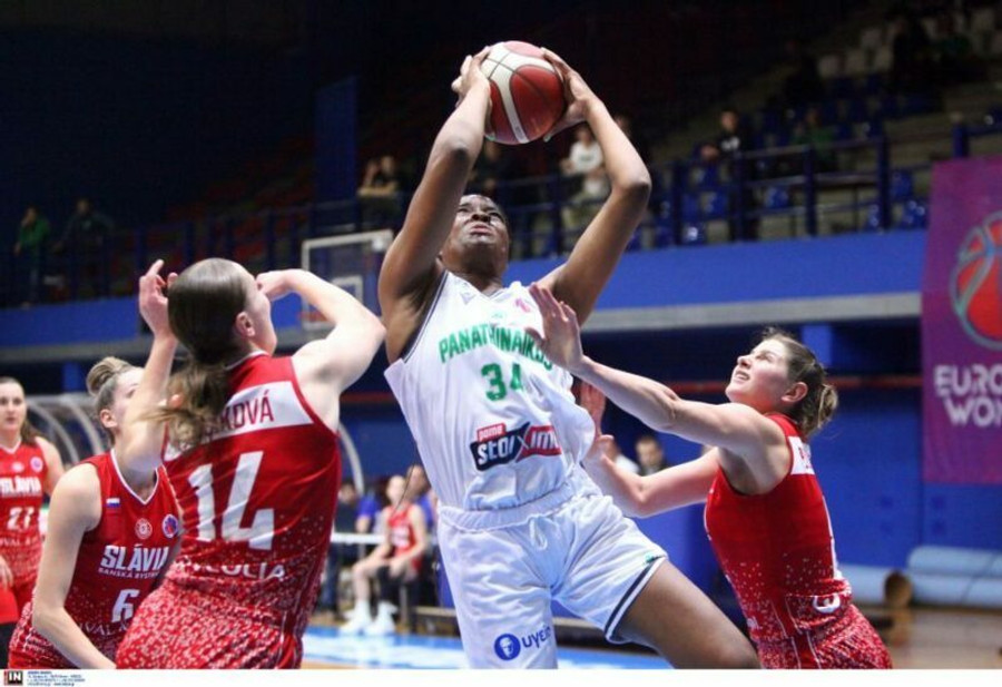 EuroCup Γυναικών: Με 20άρα της Αλέιν ο Παναθηναϊκός, 66-64 τη Σλάβια Μπίστριτσα (gallery)