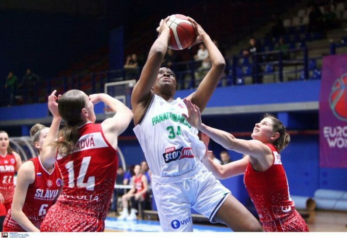 EuroCup Γυναικών: Με 20άρα της Αλέιν ο Παναθηναϊκός, 66-64 τη Σλάβια Μπίστριτσα (gallery)