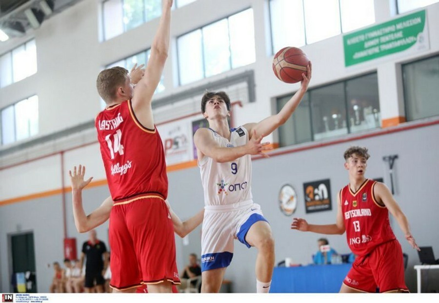 Εθνική Παίδων: &quot;Ρεβάνς&quot; από τη Γερμανία, 82-78 στο δεύτερο φιλικό