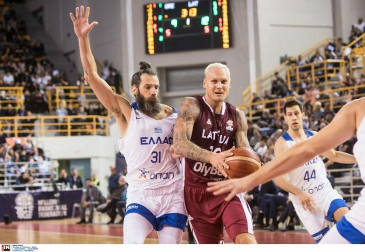 Ελλάδα-Λετονία 60-80: Ανώδυνη ήττα, αν νικήσει τη Δευτέρα στο Βέλγιο