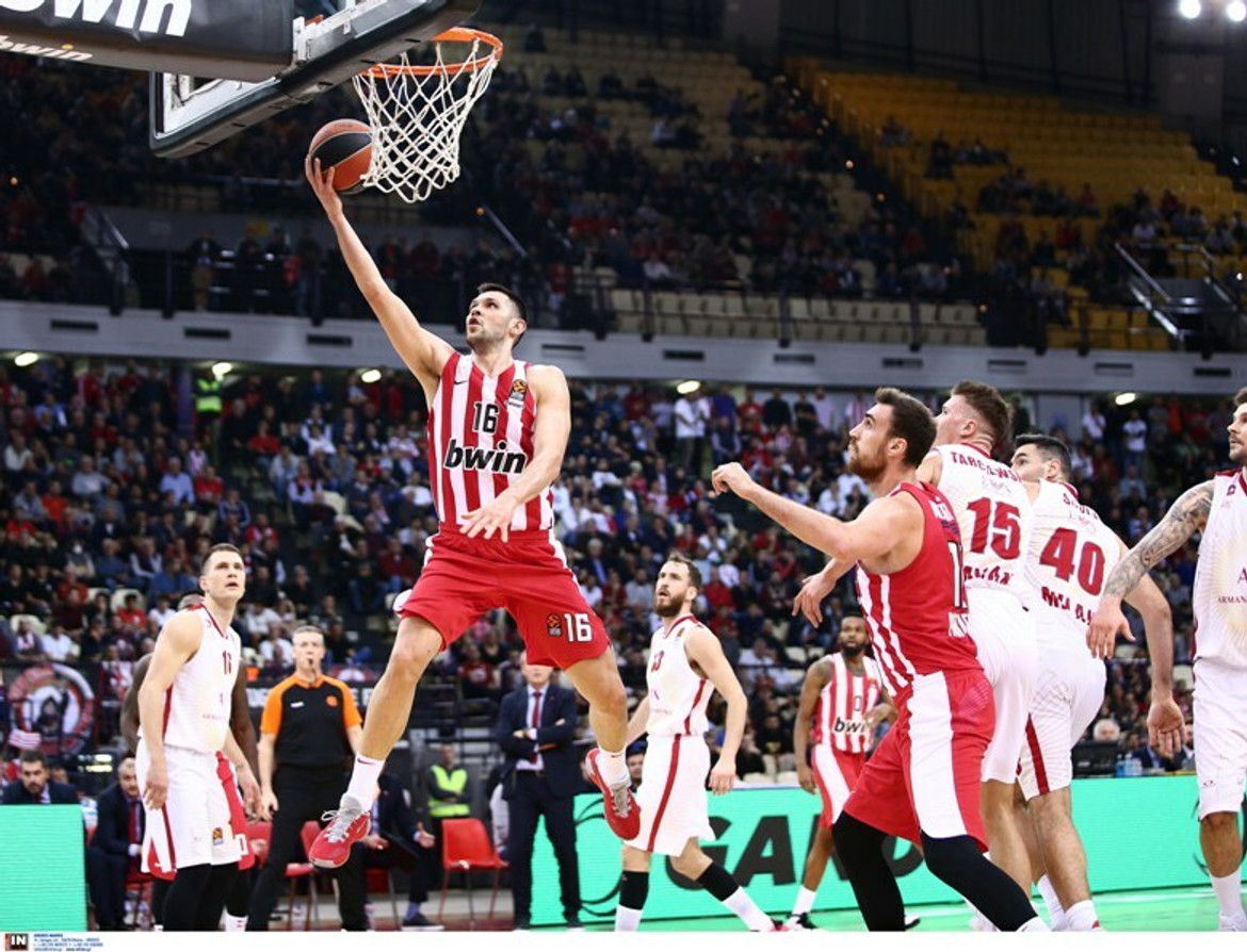 Euroleague: Κανονικά το Αρμάνι Μιλάνο-Ολυμπιακός