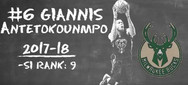 Νο6 στον κόσμο ο Γιάννης Αντετοκούνμπο! (pic)