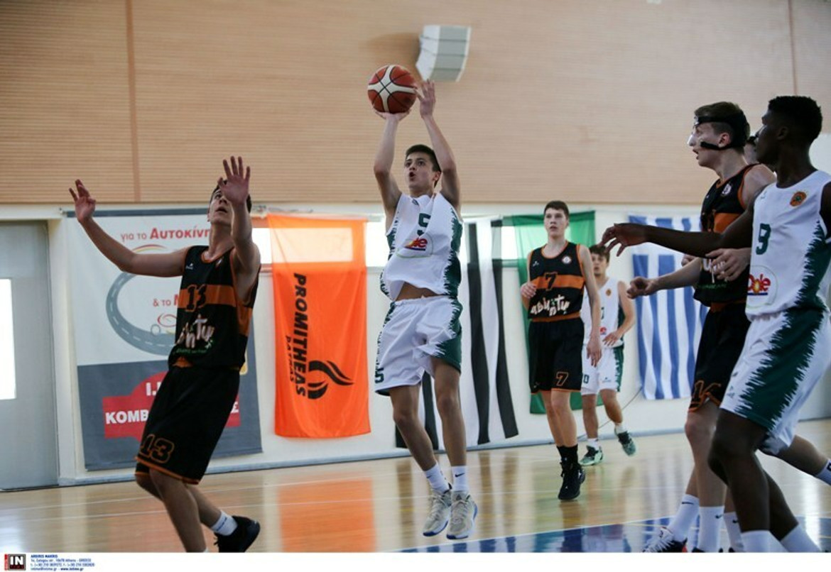 O Παναθηναϊκός 66-34 τον Προμηθέα στο Πανελλήνιο Παίδων (gallery)