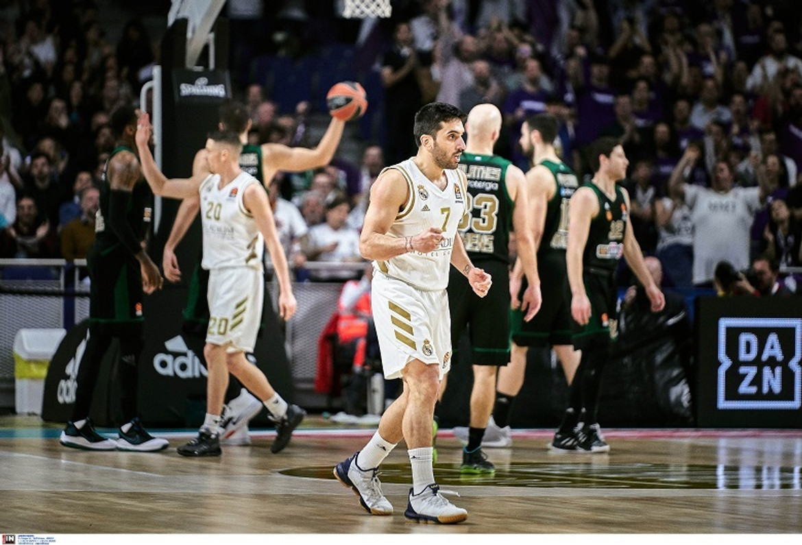 Δείτε πώς η Ρεάλ Μαδρίτης νίκησε με 96-78 τον Παναθηναϊκό (video)
