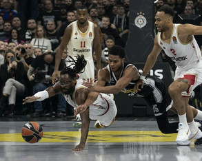 Euroleague: Ο &quot;έλεγχος&quot; των επίμαχων στιγμών στο Παρτιζάν-Μονακό