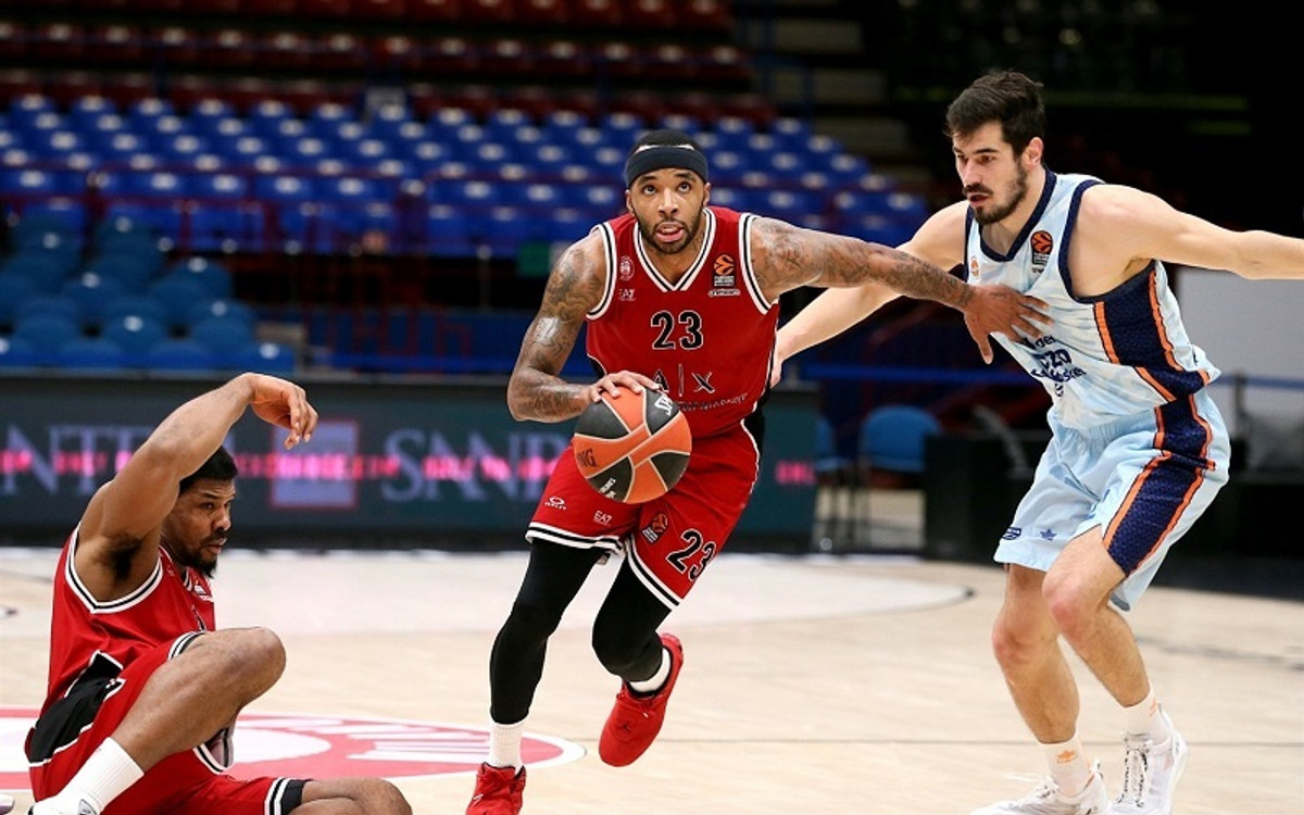 Αρμάνι - Βαλένθια 95-80: Εύκολη επικράτηση και πλώρη για τετράδα (vid)