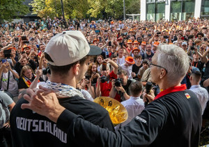 Γερμανία: Οι φωτογραφίες της γιορτής των Πρωταθλητών Κόσμου!
