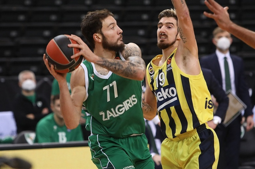 Ζαλγκίρις Κάουνας-Φενέρμπαχτσε 99-62: Νέος διασυρμός των Τούρκων (video)