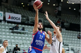 Νίκη για την Εφές πριν από τον Ολυμπιακό, 81-74 την Μπεσίκτας
