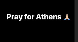Συγκινητικός Ντάνιελ Χάκετ: Pray for Athens