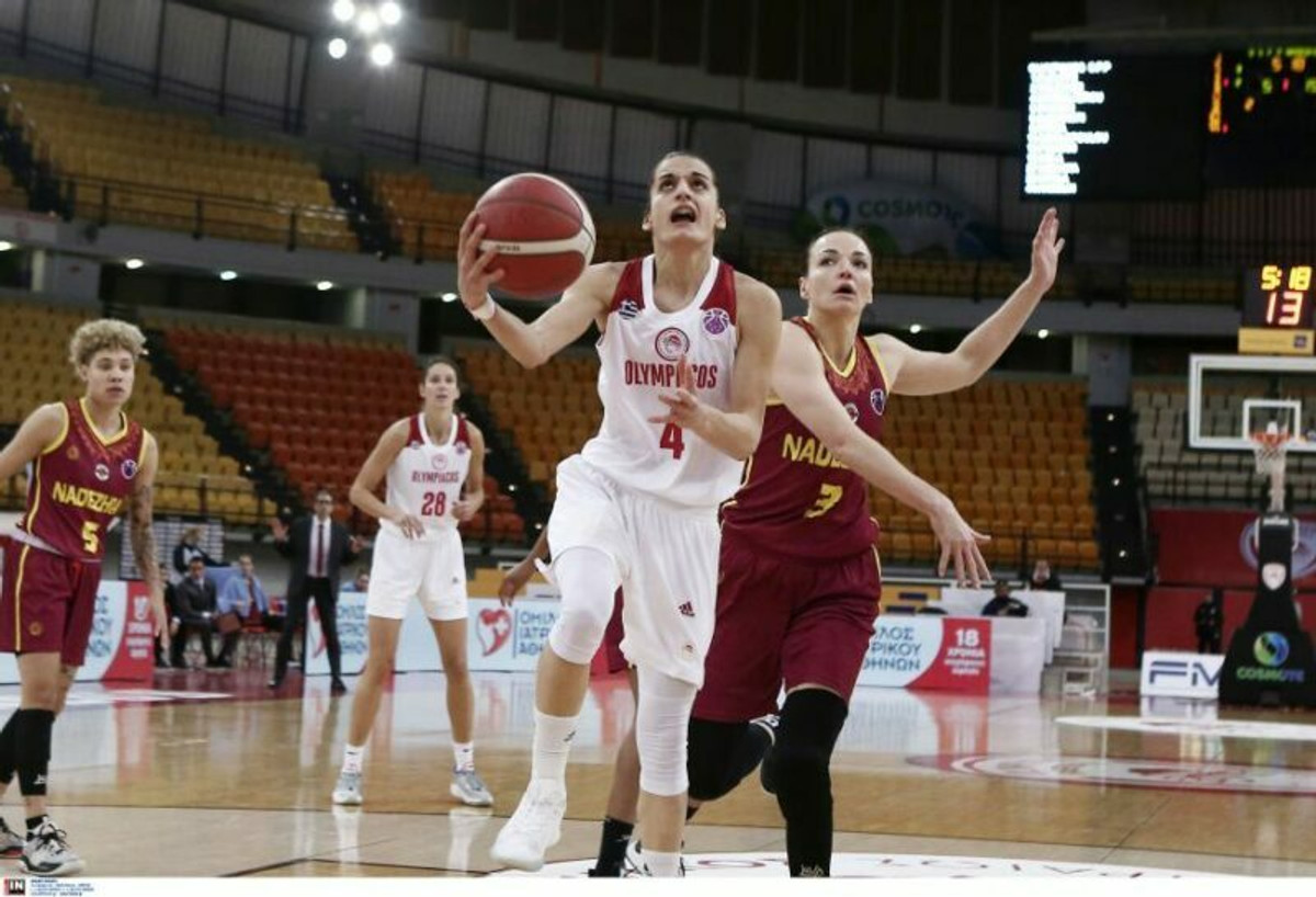 EuroCup Γυναικών: Με Ενισέι στους &quot;32&quot; ο Ολυμπιακός (pic)