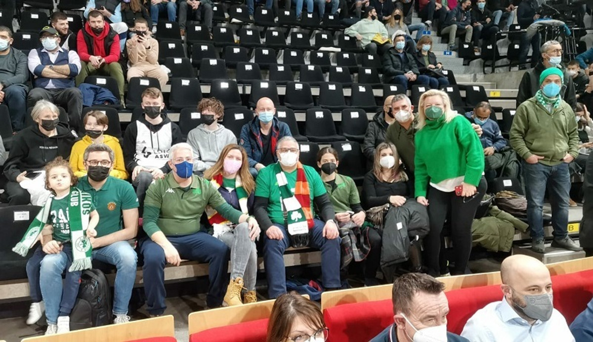 Παναθηναϊκός: Με 50 Έλληνες φιλάθλους στο πλευρό του κόντρα στη Βιλερμπάν (pic)