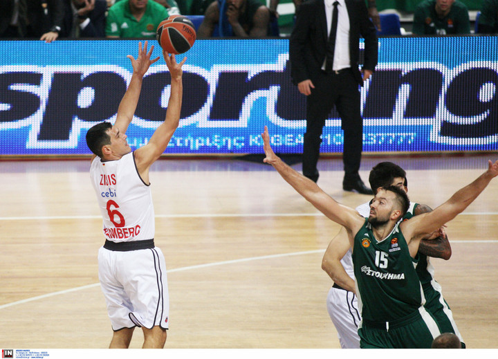 Τρίτος σε συμμετοχές στη Euroleague o Νίκος Ζήσης