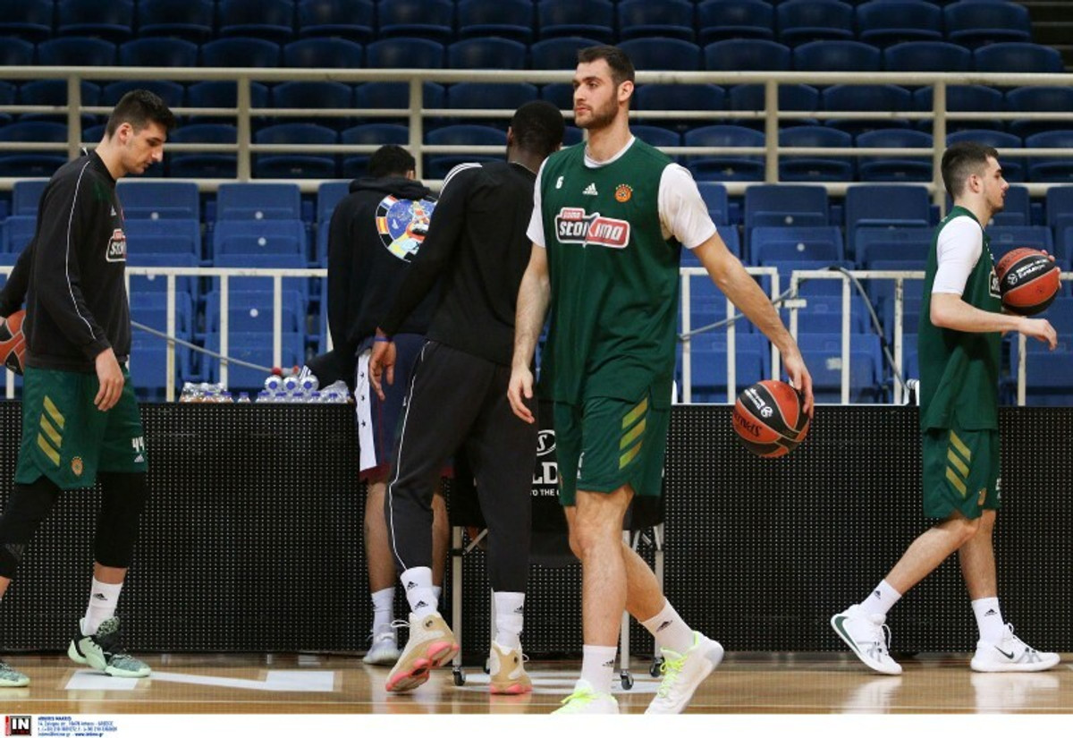 Παναθηναϊκός: Προπόνηση δίχως Παπαγιάννη - Γουάιλι, πετά για Μαδρίτη