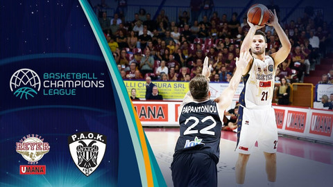 Τα highlights του Βενέτσια-ΠΑΟΚ 69-59 (video)