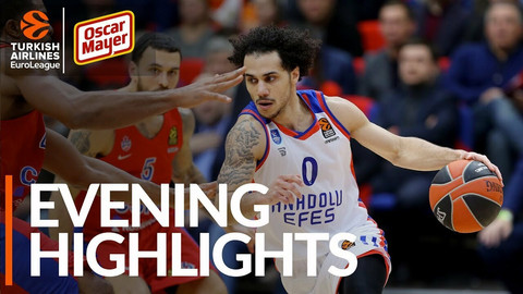 Τα highlights της Τρίτης (4/2) στη EuroLeague, σε ένα βίντεο!