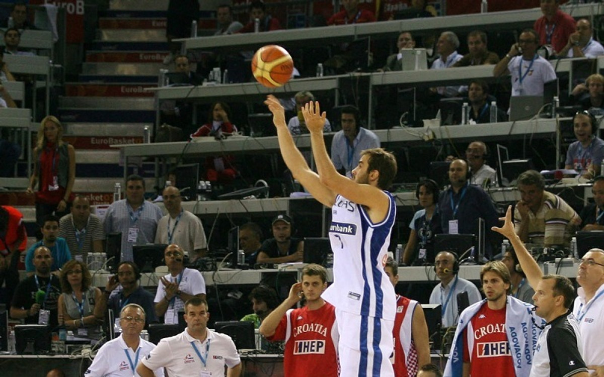 Θυμήθηκε το buzzer beater του Σπανούλη με Κροατία η FIBA (video)