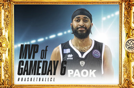 Ο Άνταμ Σμιθ του ΠΑΟΚ, MVP της αγωνιστικής στο BCL (pic)