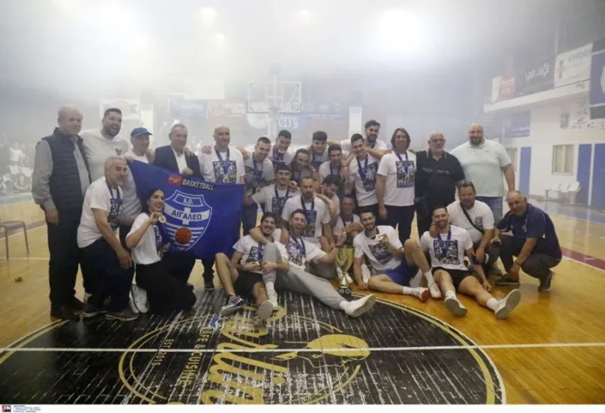 National League 1: Η απονομή του πρωταθλήματος στο Αιγάλεω (pics)