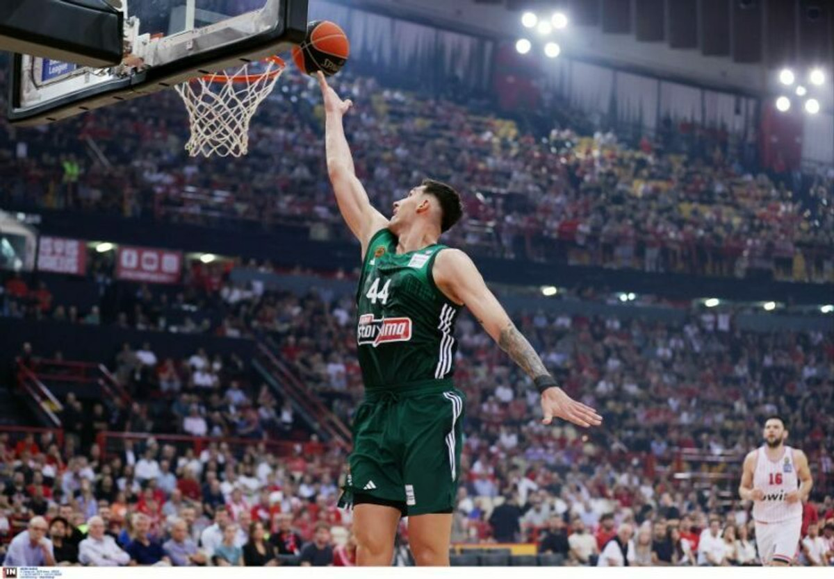 Ολυμπιακός-Παναθηναϊκός 54-66: Με Μήτογλου και ψηλό σχήμα, το ντέρμπι &quot;βάφτηκε πράσινο&quot;