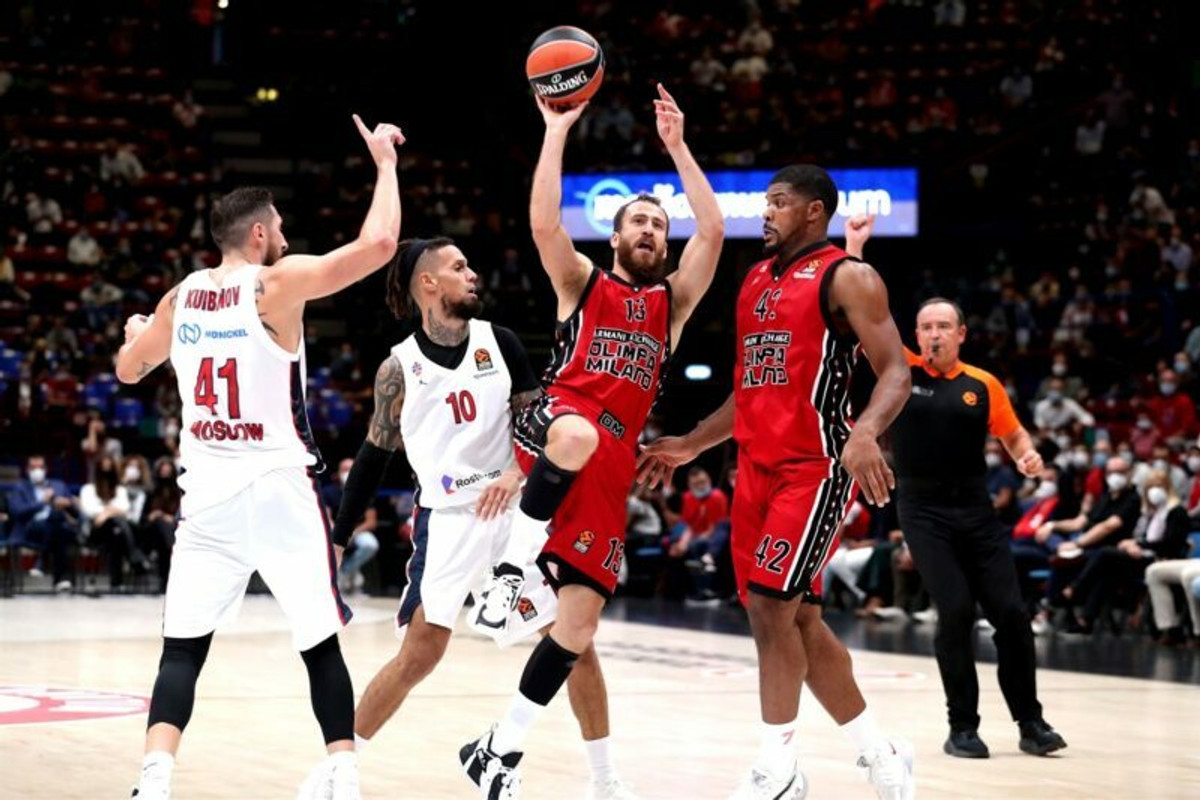 Αρμάνι ΜΙλάνο-ΤΣΣΚΑ Μόσχας 84-74: Ο Μεσίνα νίκησε τον Ιτούδη (vid)