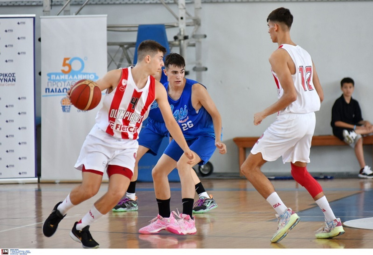 Πανελλήνιο Παίδων ΟΠΑΠ: Εύκολη δουλειά (92-55) για Ολυμπιακό απέναντι στον ΑΓΣ Ιωαννίνων