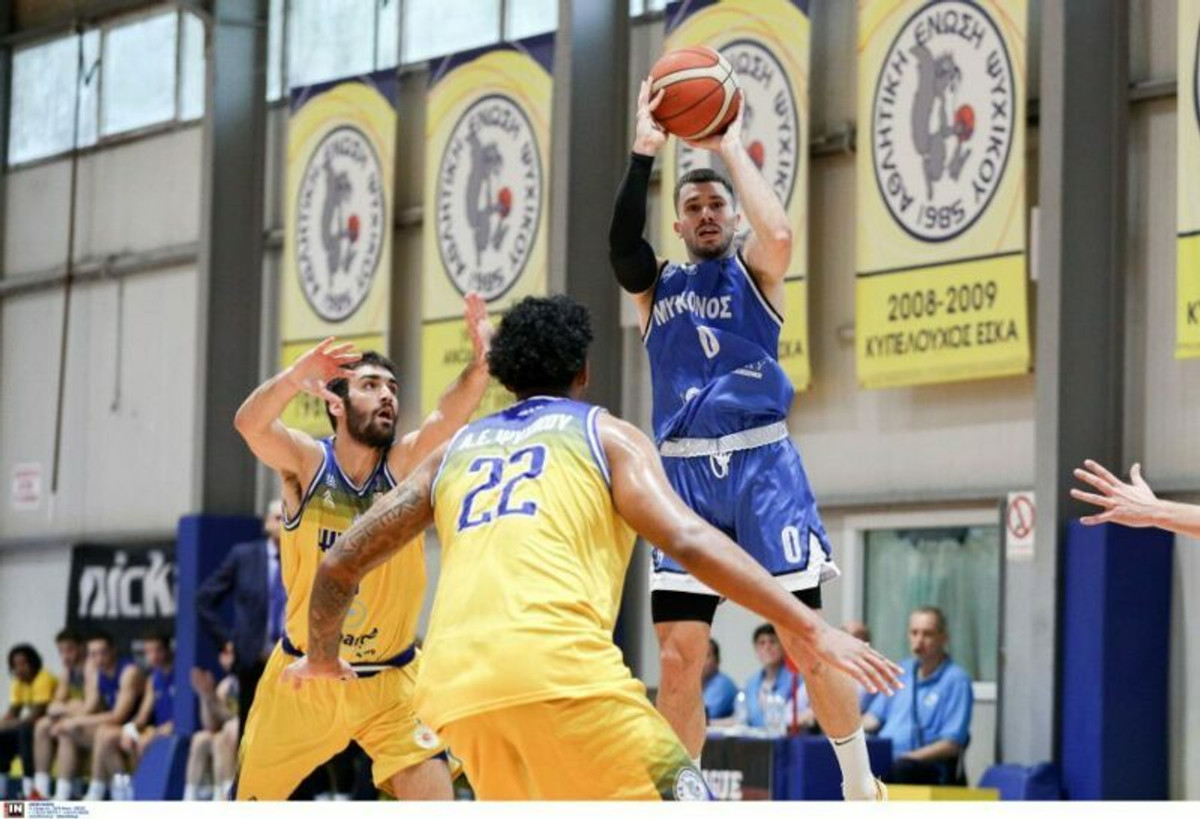 Αήττητη η Μύκονος πέρασε 87-80 κι από το Ψυχικό (gallery)