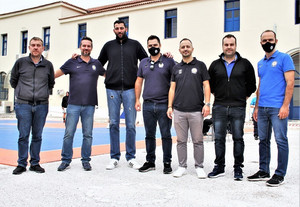 Yπό το βλέμμα του Γιάννη Μπουρούση το Πανελλήνιο &quot;3 on 3&quot; Αστυνομικών