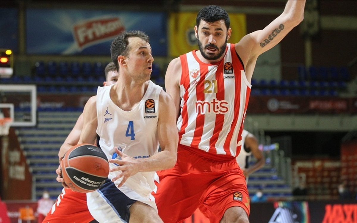 Ο Πάνγκος έσωσε τη Ζενίτ, 76-75 τον Ερυθρό Αστέρα