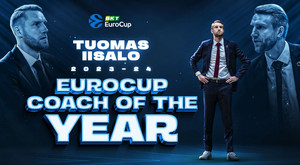 Προπονητής της χρονιάς στο EuroCup ο Ισάλο της Παρί