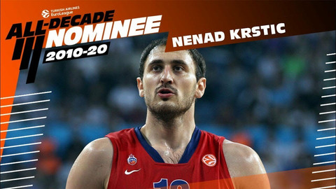 Ο Νέναντ Κρστιτς υποψήφιος για την All Decade Team της Euroleague