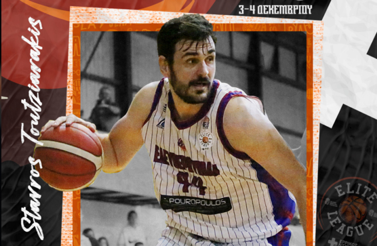 Elite League: MVP της 9ης αγωνιστικής ο Τουτζιαράκης - Οι πρώτοι των αριθμών