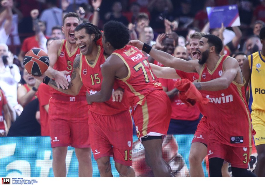 Ολυμπιακός-Μακάμπι 84-83: Με "πεταχτάρι" Πρίντεζη στη μεγάλη βραδιά του! (pics)