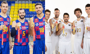 Κόντρα &quot;El Clásico&quot; και στα... μετάλλια για Ρεάλ και Μπαρτσελόνα! (pics)
