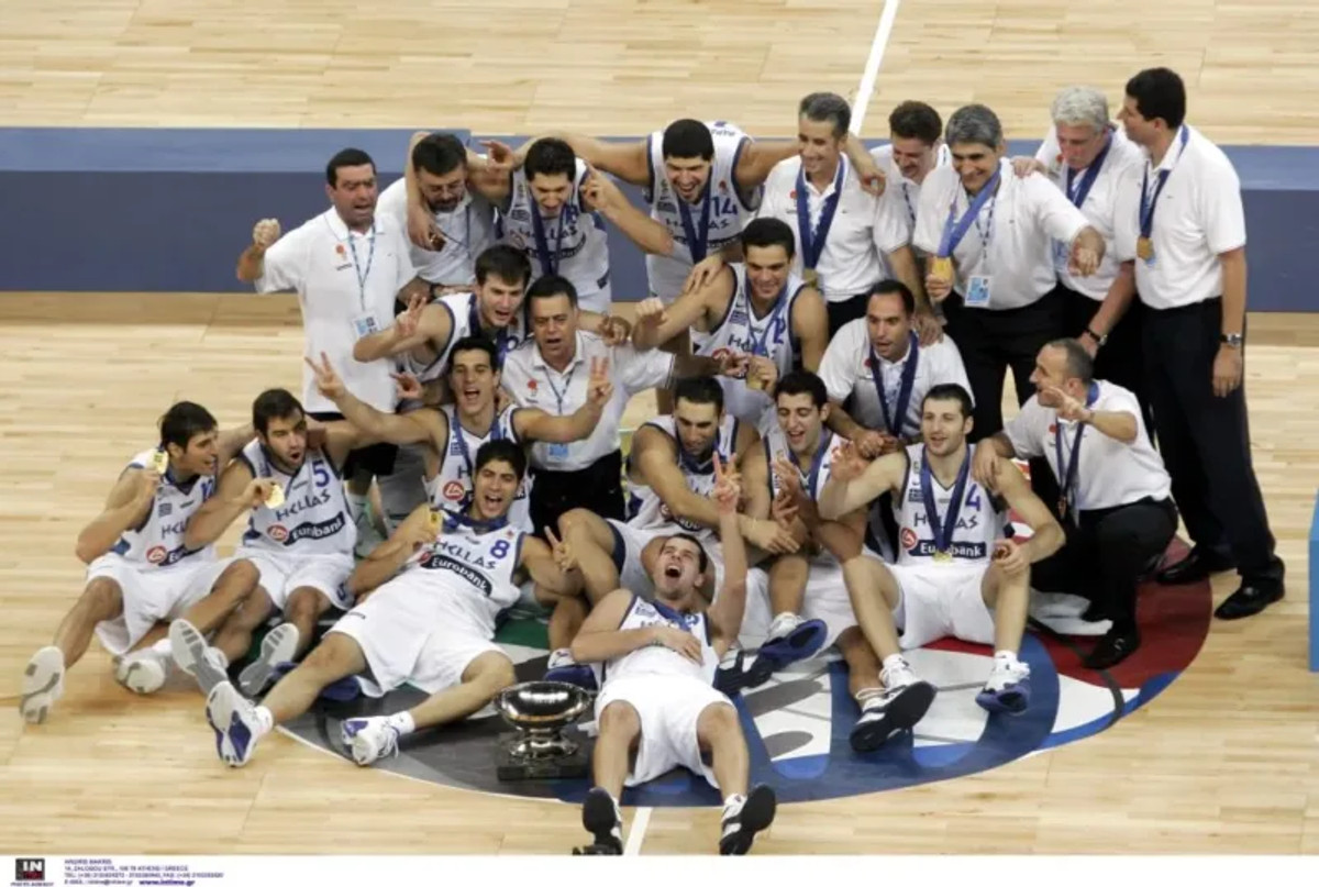 Τη Δευτέρα στην Πάτρα θα τιμηθεί η χρυσή Εθνική Ομάδα του 2005