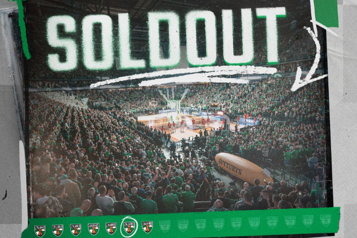 Ζαλγκίρις: Νέο sold out στον αγώνα με την Παρτίζαν (pic)
