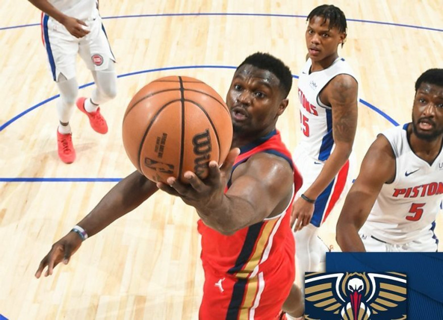 Mε 36άρι Ζάιον οι Πέλικανς 114-101 στο Ντιτρόιτ (vid)