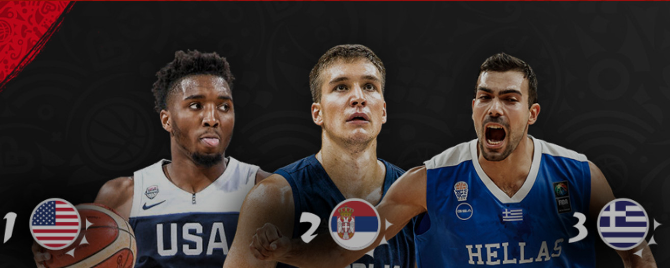FIBA Power Rankings: Οι τρεις πρώτες... άφαντες, στην τετράδα οι ομάδες 4-7!