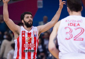 Κύπελλο Σερβίας: Διέλυσε τη Ραντνίτσκι και παίζει με Μέγκα ο Ερυθρός Αστέρας