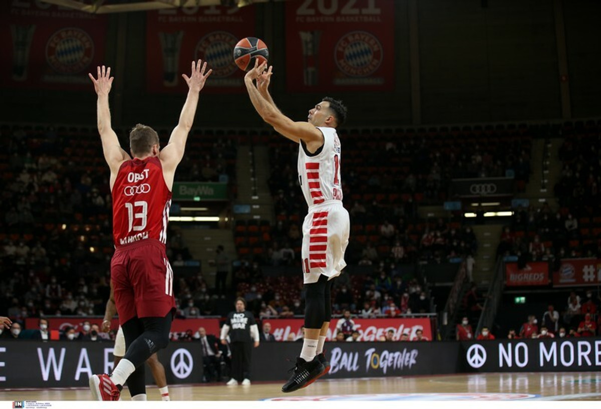 Τα highlights του Μπάγερν Μονάχου-Ολυμπιακός 88-98 (video)